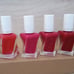 Large 23 Essie gel couture long wear nail polishes mixed lot/bundle