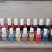 Large 23 Essie gel couture long wear nail polishes mixed lot/bundle