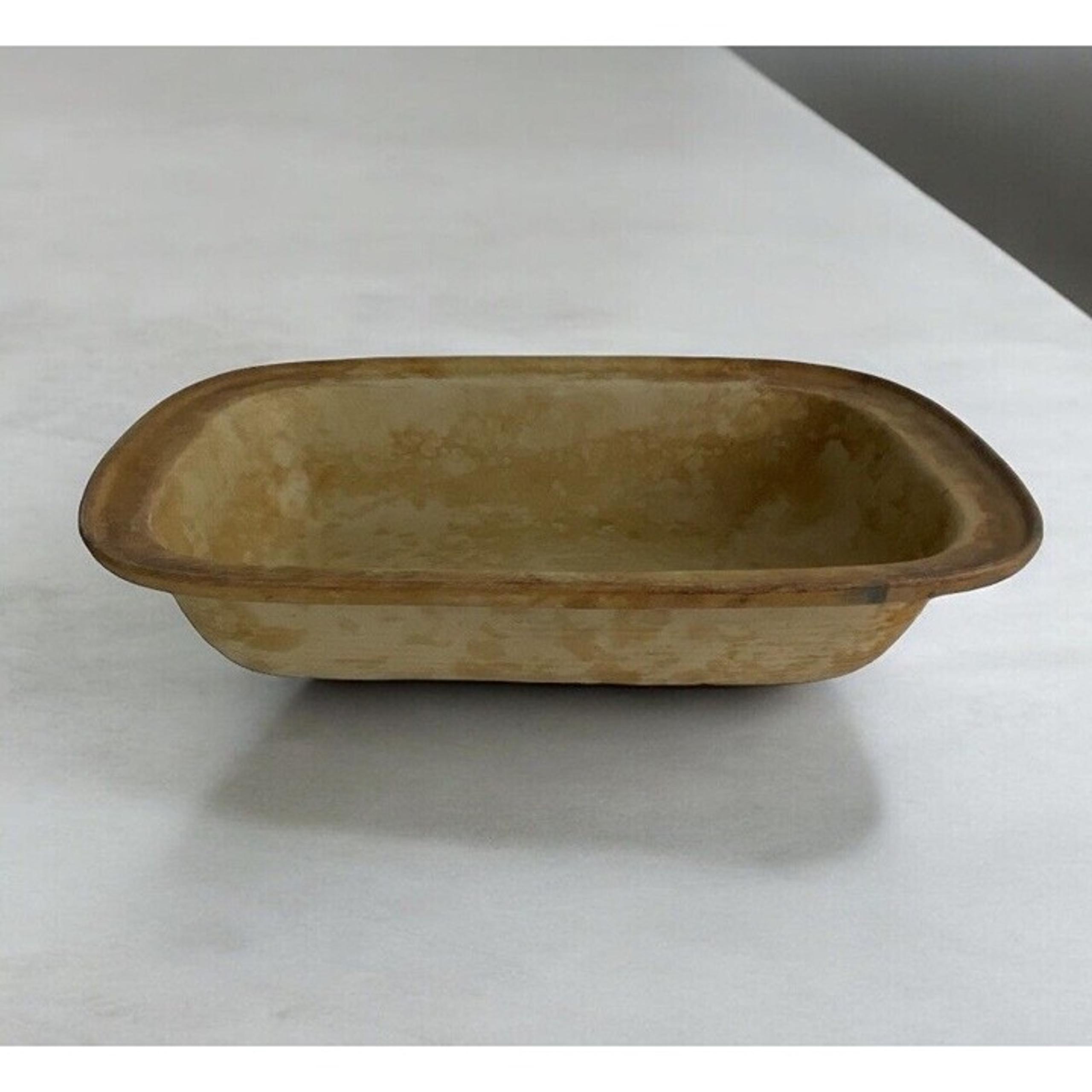 Vtg Pampered Chef Stoneware Baking Dish Lasagna Casserole USA Family Heritage