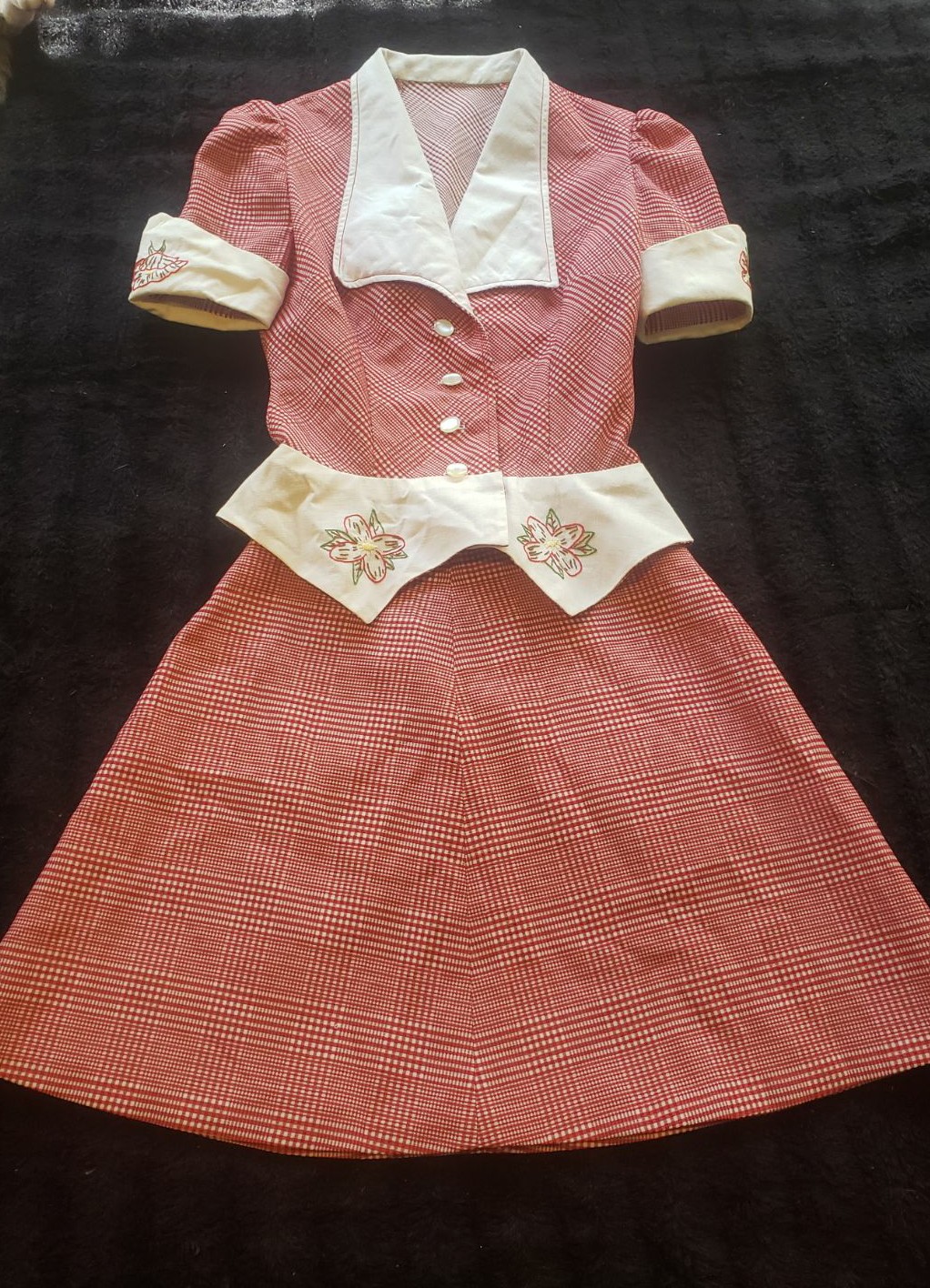 Vintage Handmade Suit
