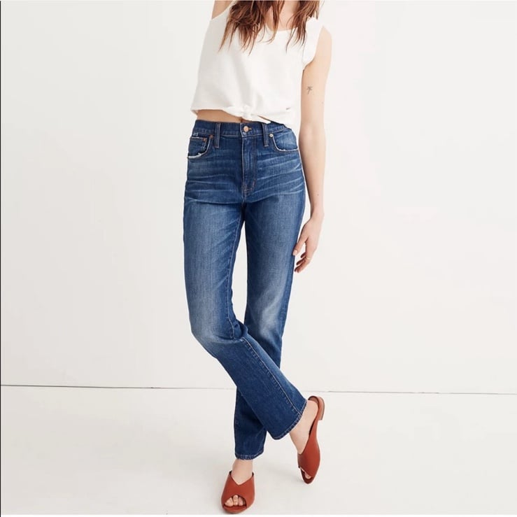 Madewell The High-Rise Slim Boyjean Size 25
