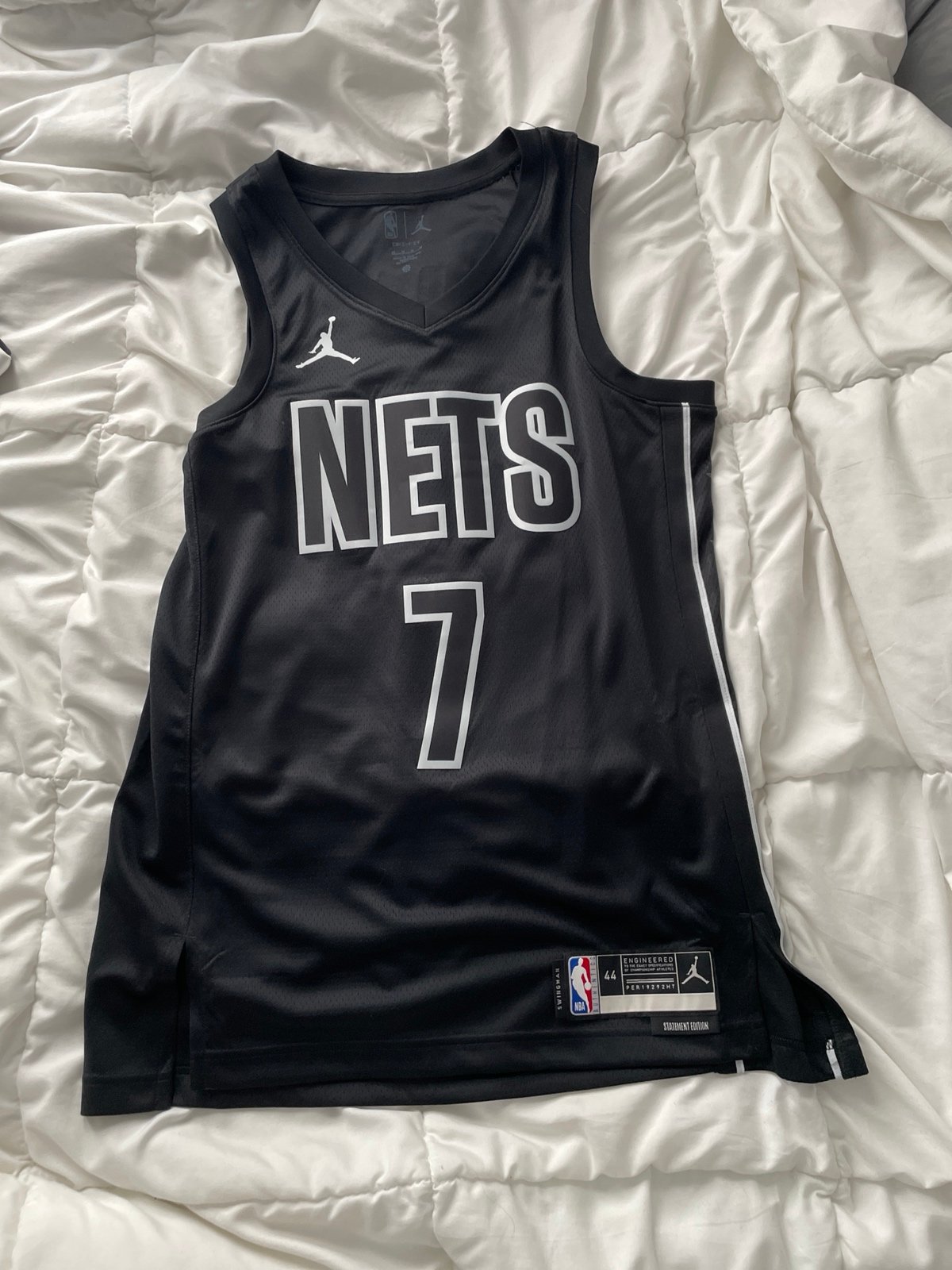 Kevin Durant Brooklyn Nets Jordan Brand Unisex Swingman Jersey - Statement Editi