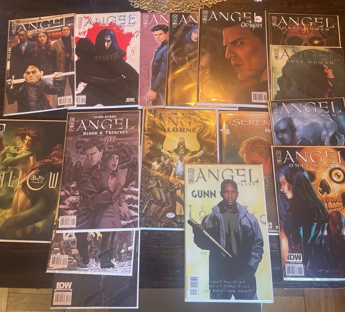 Angel, Buffy Serenity IDW dark horse lot of 16 comics