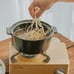 7 Ceramic Casserole Pot | 1.4qt, Matte Gray, Oven, Dishwasher Safe, Made Korea