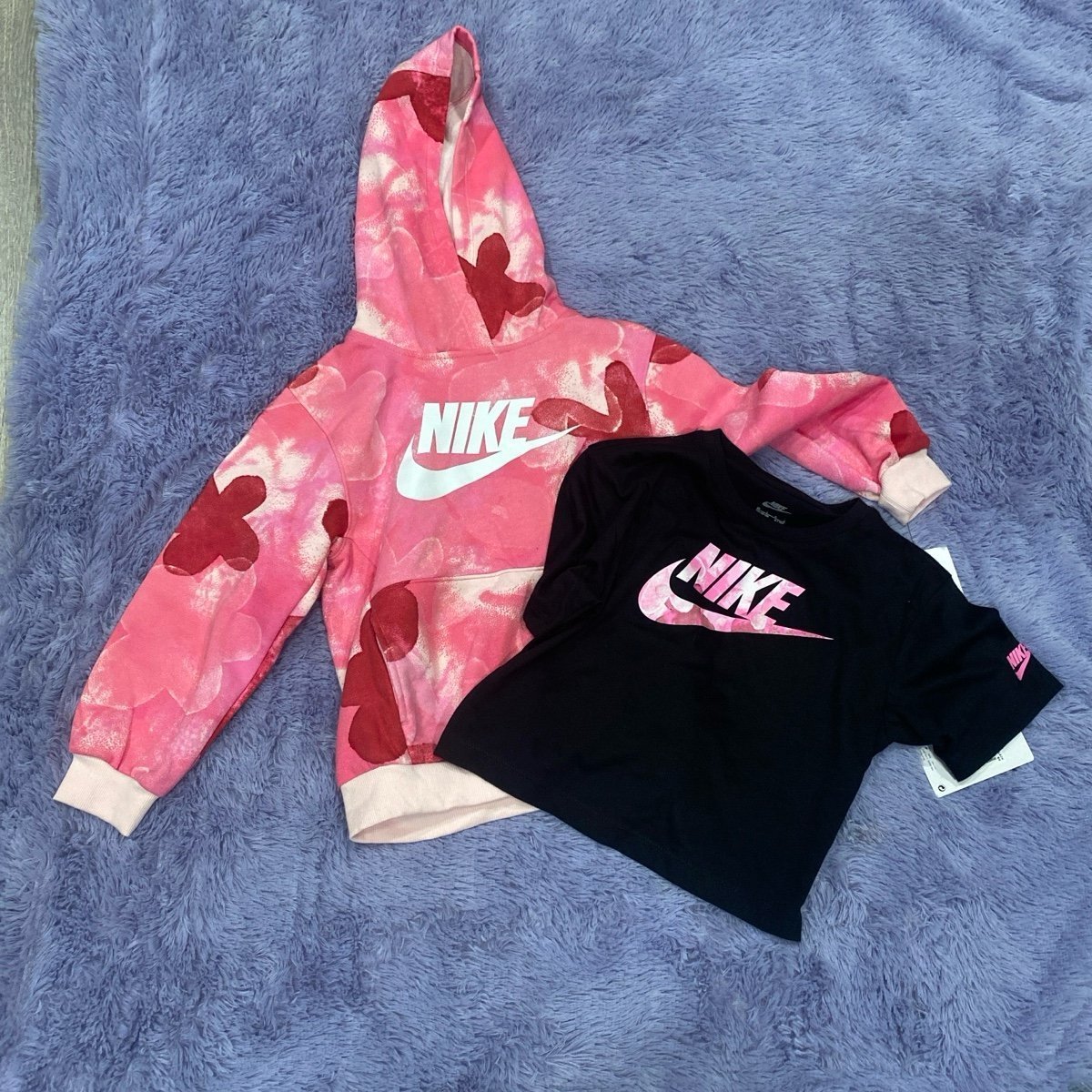 Nike hoodie size 6 and Tee shirt size 6x