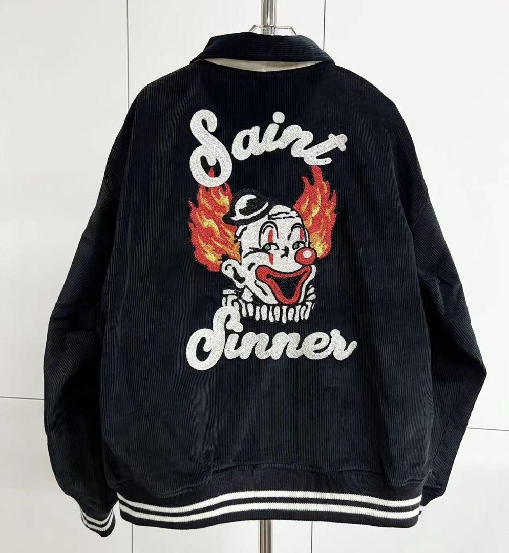 SAINT MICHAEL CORDUROY JACKET BLACK