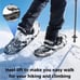 Snowshoes, Lightweight Aluminum All Terrain Snowshoes with Poles for Men & Women