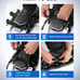 Snowshoes, Lightweight Aluminum All Terrain Snowshoes with Poles for Men & Women