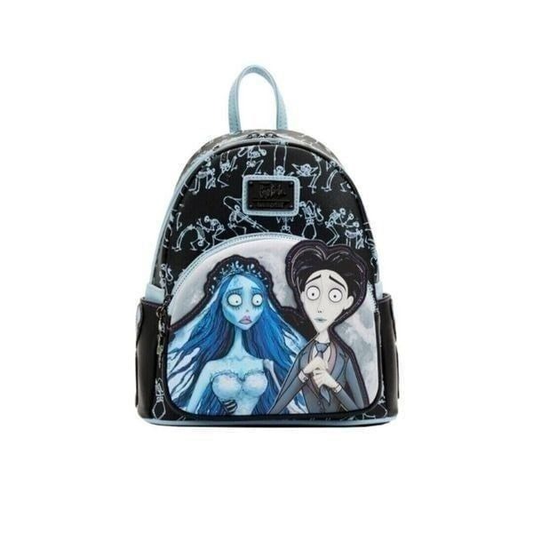 New Loungefly Exclusive Corpse Bride Valentine Glow in the Dark Mini Backpack