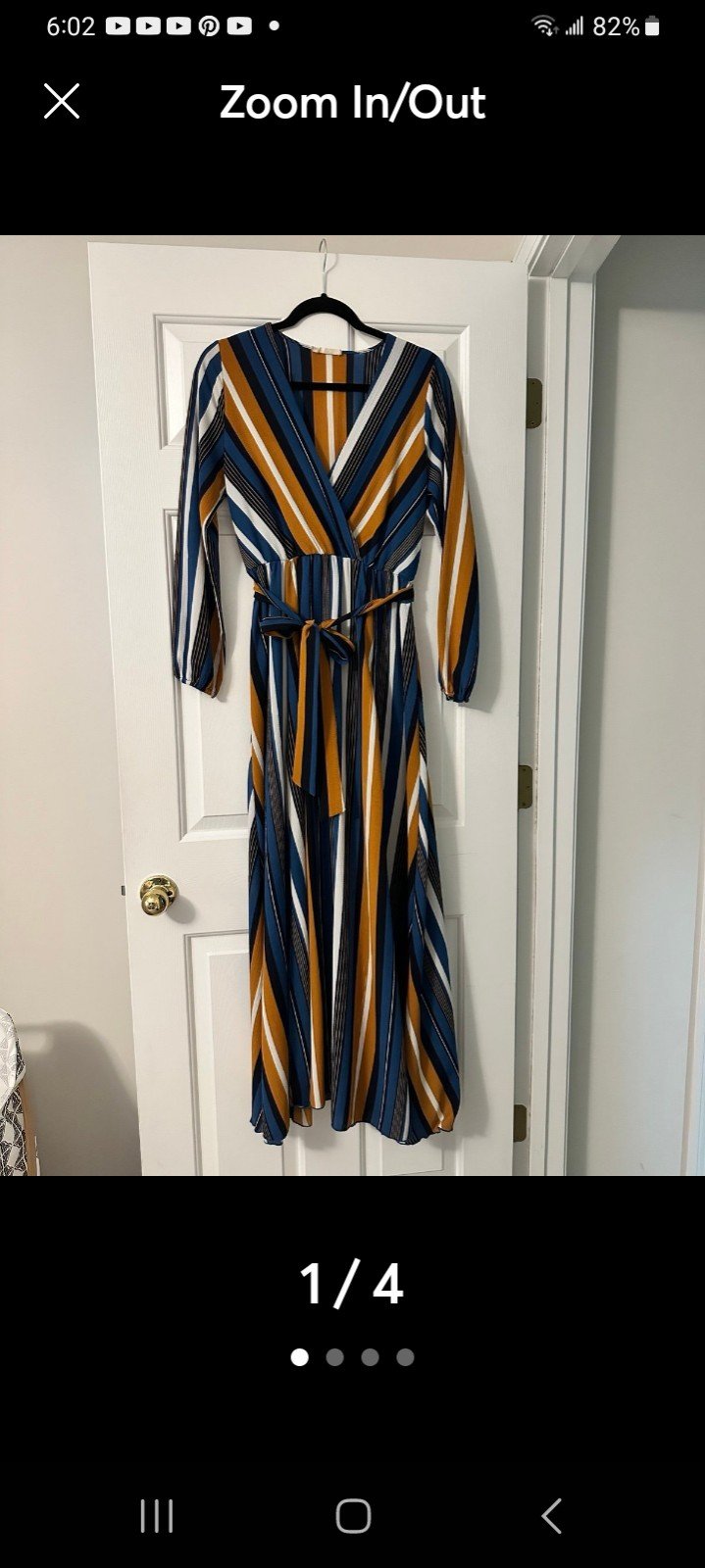 ALTER'D STATE MAXI DRESS- SZ.MED