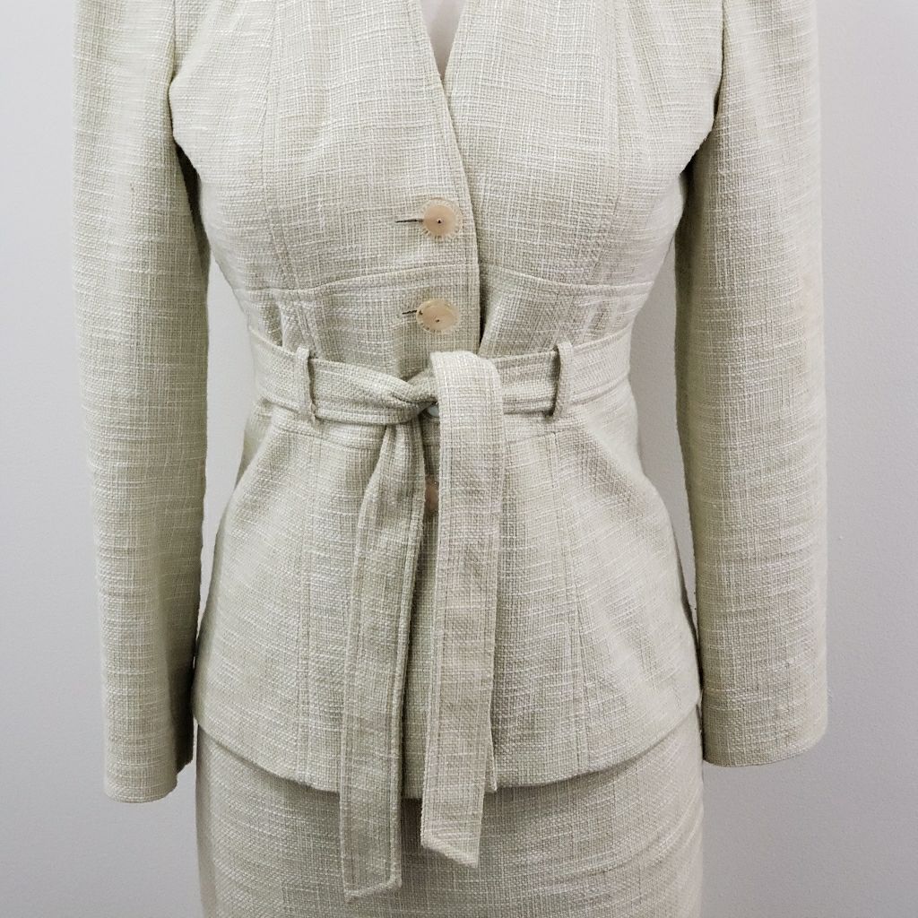 Cotton Skirt Suit