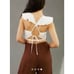 Anthropologie x Pilcro Striped Ruffle Cami Size L