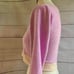 Pastiche Jeans x Free People Jules Terry Crop Top. NWT. Medium. Lavender/ White.