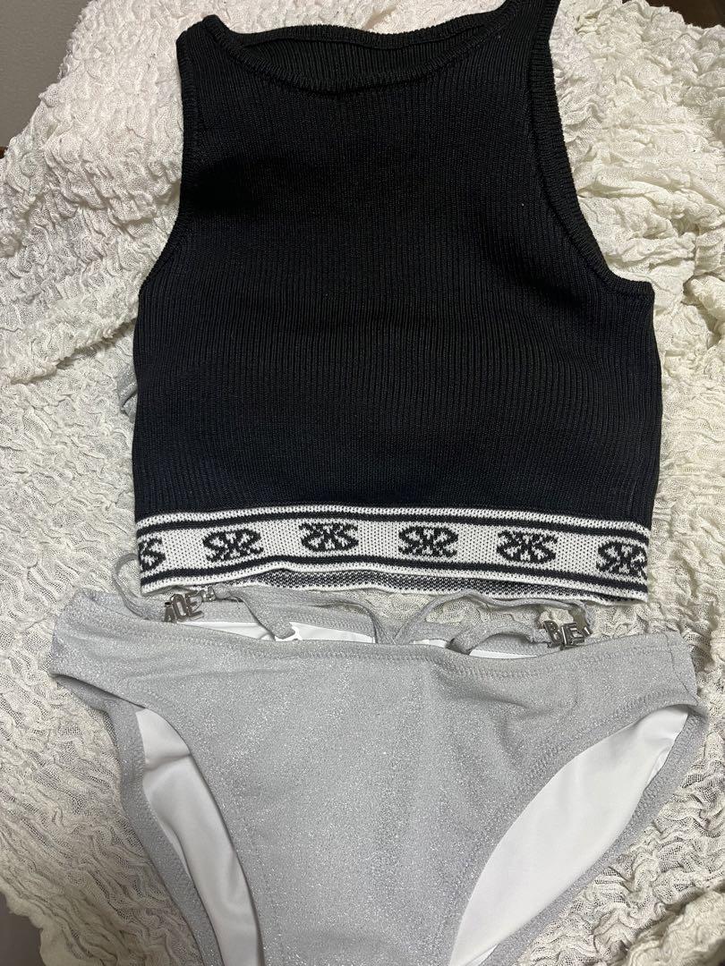 Logo Tank Set Bandeau Cup Bikini, R&E (Rienda) Two-piece