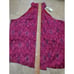 Lauren Ralph Lauren Womens Linen Work Wear Halter Top Fuchsia XXL