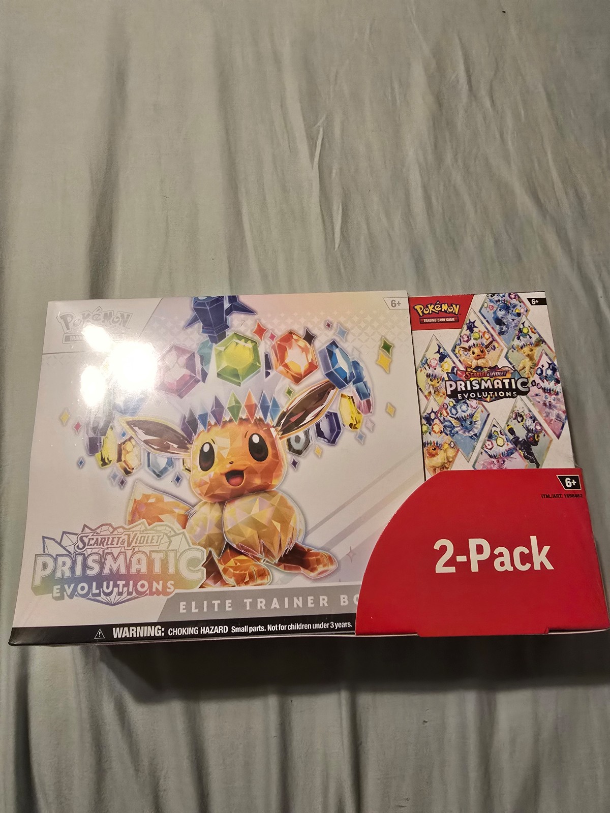 Pokemon Prismatic Evolutions Scarlet Violet 2 pack