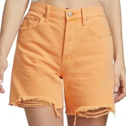Pistola Devin High Rise Mom Cutoff Shorts