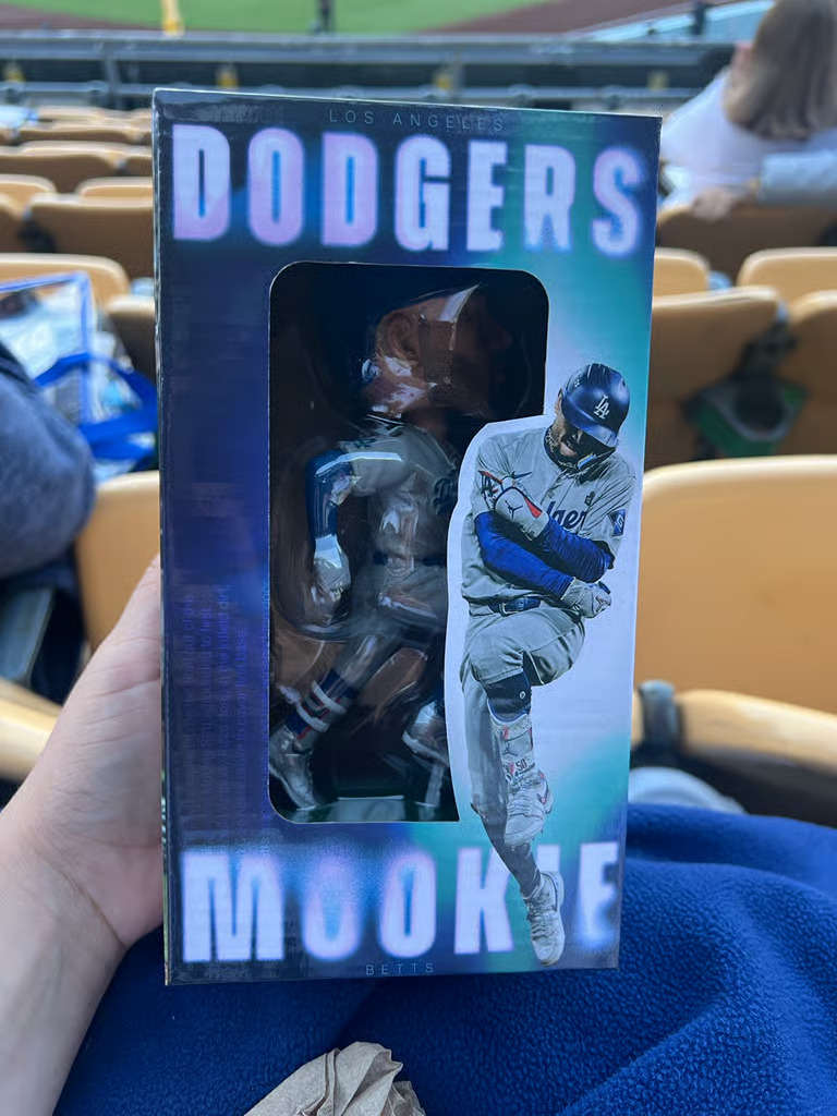 2025 Mookie Betts Bobblehead SGA Dodgers Bobble