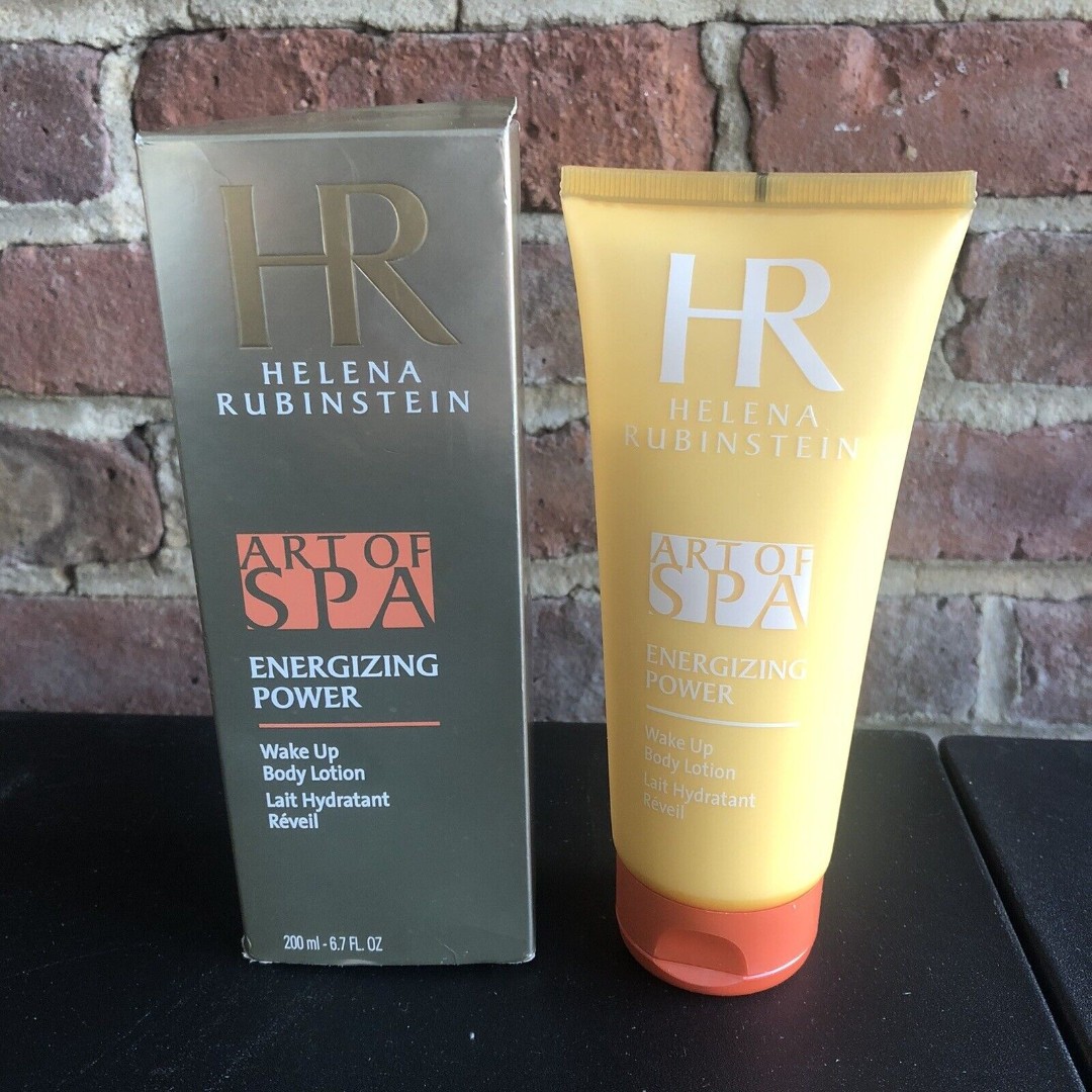 NIB Helena Rubinstein Art Of Spa Energizing Power Wake Up Body Lotion 6.7oz