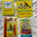 Curious George Book, VHS Tape, Paper sheets, Activity Booklet