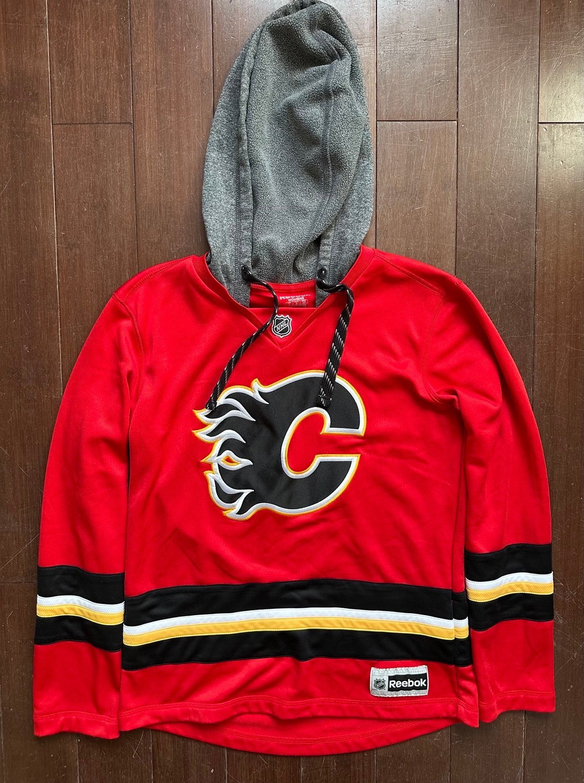 Calgary Flames Hockey Jersey Hoodie