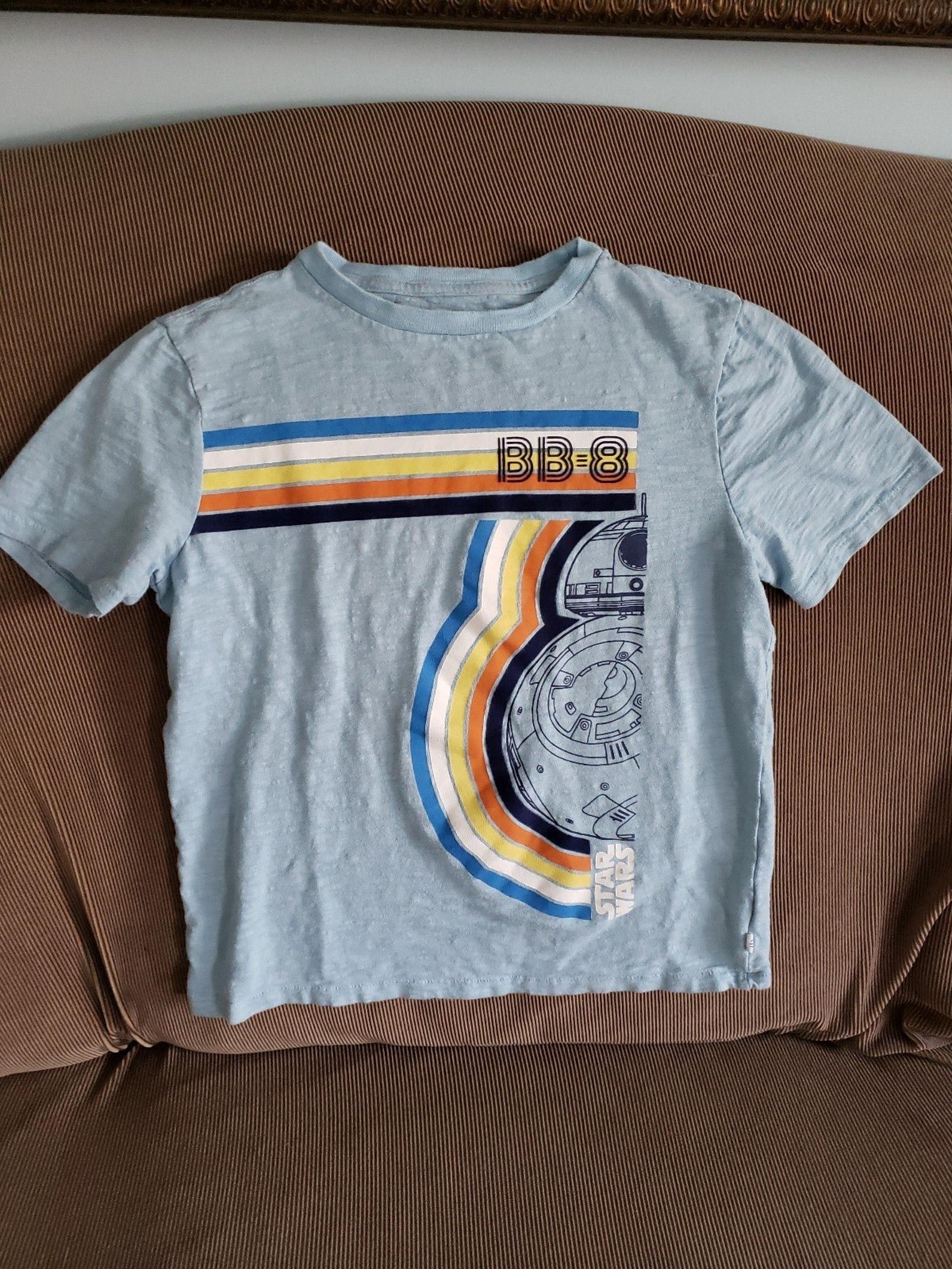 Kids Boys girls GAP Star Wars BB-8 short sleeve tee shirt top size 10, 11