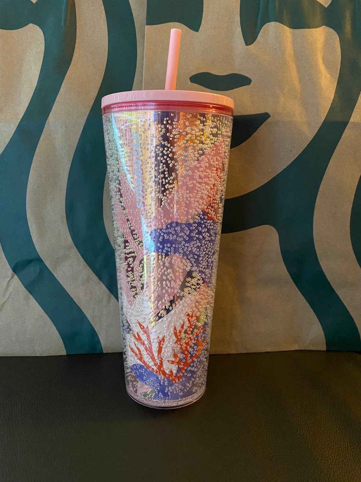 Starbucks 2021 Tumbler Coral Reef