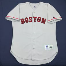 Vintage 90s Boston Red Sox Pedro Martinez Authentic Jersey Russell Athletic 44