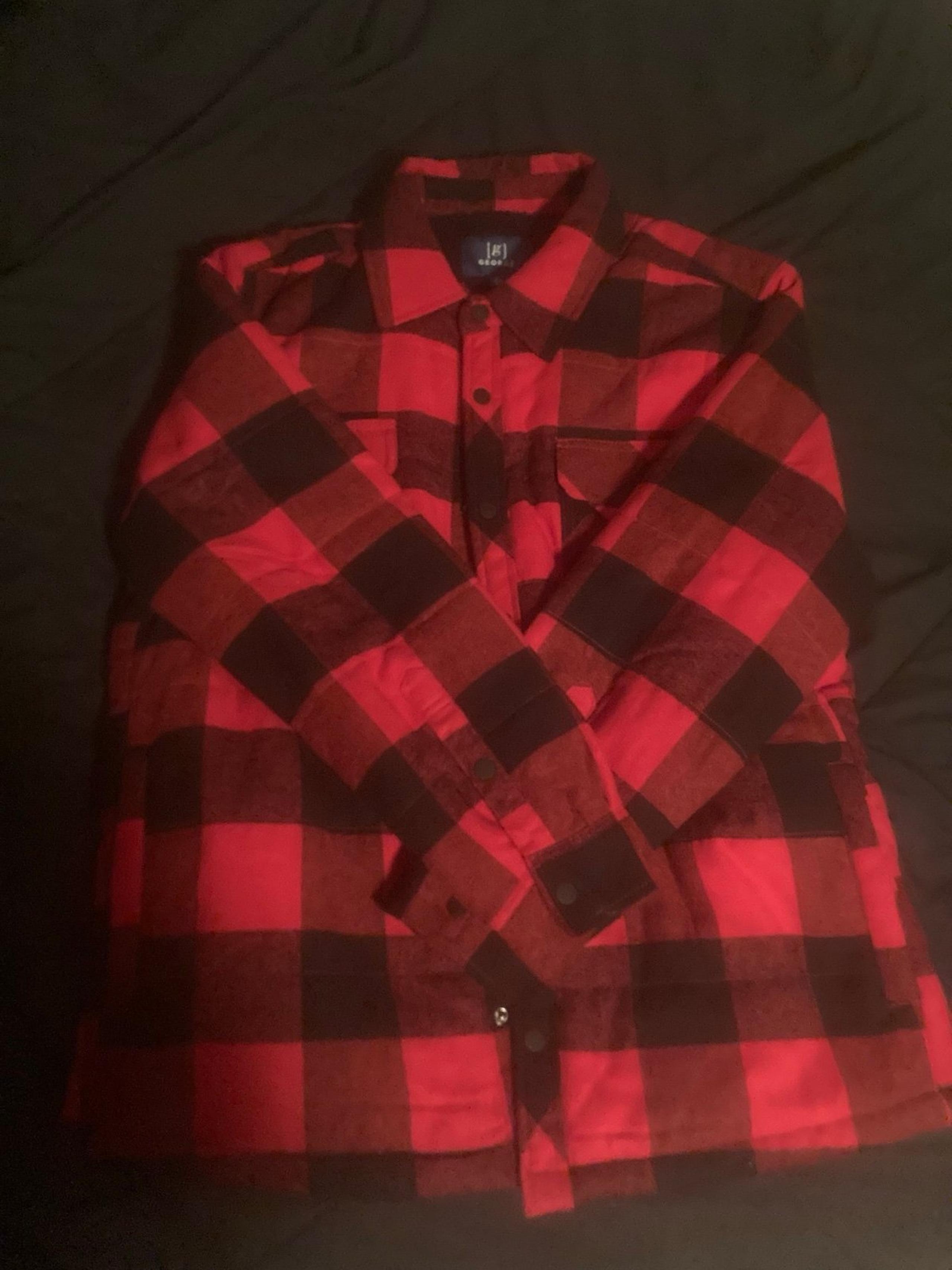 Fleece Lined Flannel Jacket by George