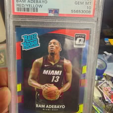 Bam Adebayo Rookie red/yellow