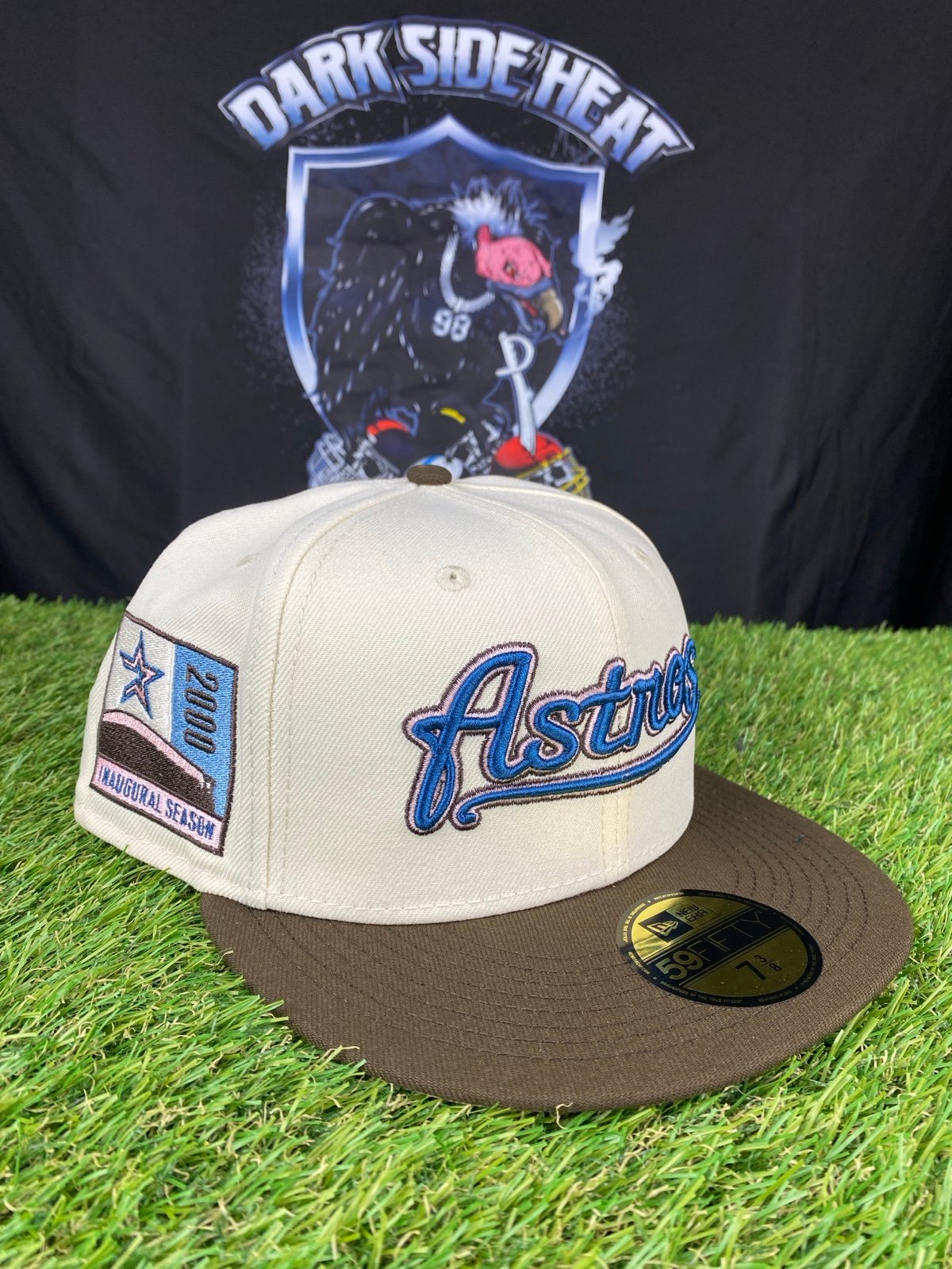 Houston Astros fitted hat 7 3/8 new era Travis Scott
