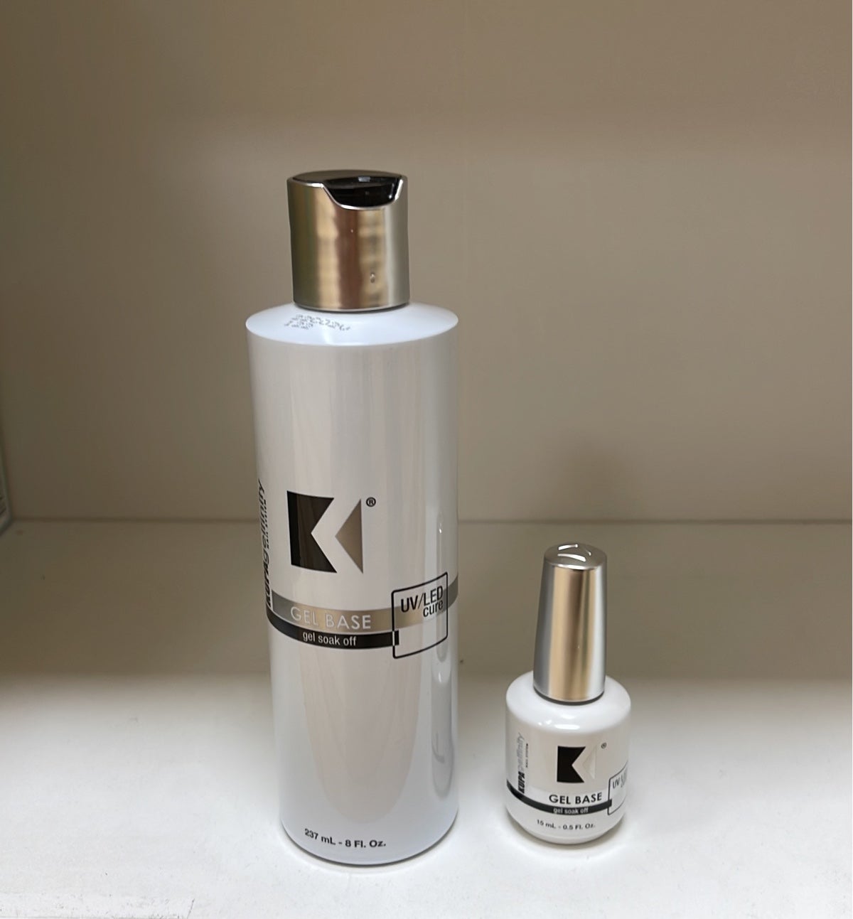 Kupa Gel Base 8 oz & 0.5 oz set.