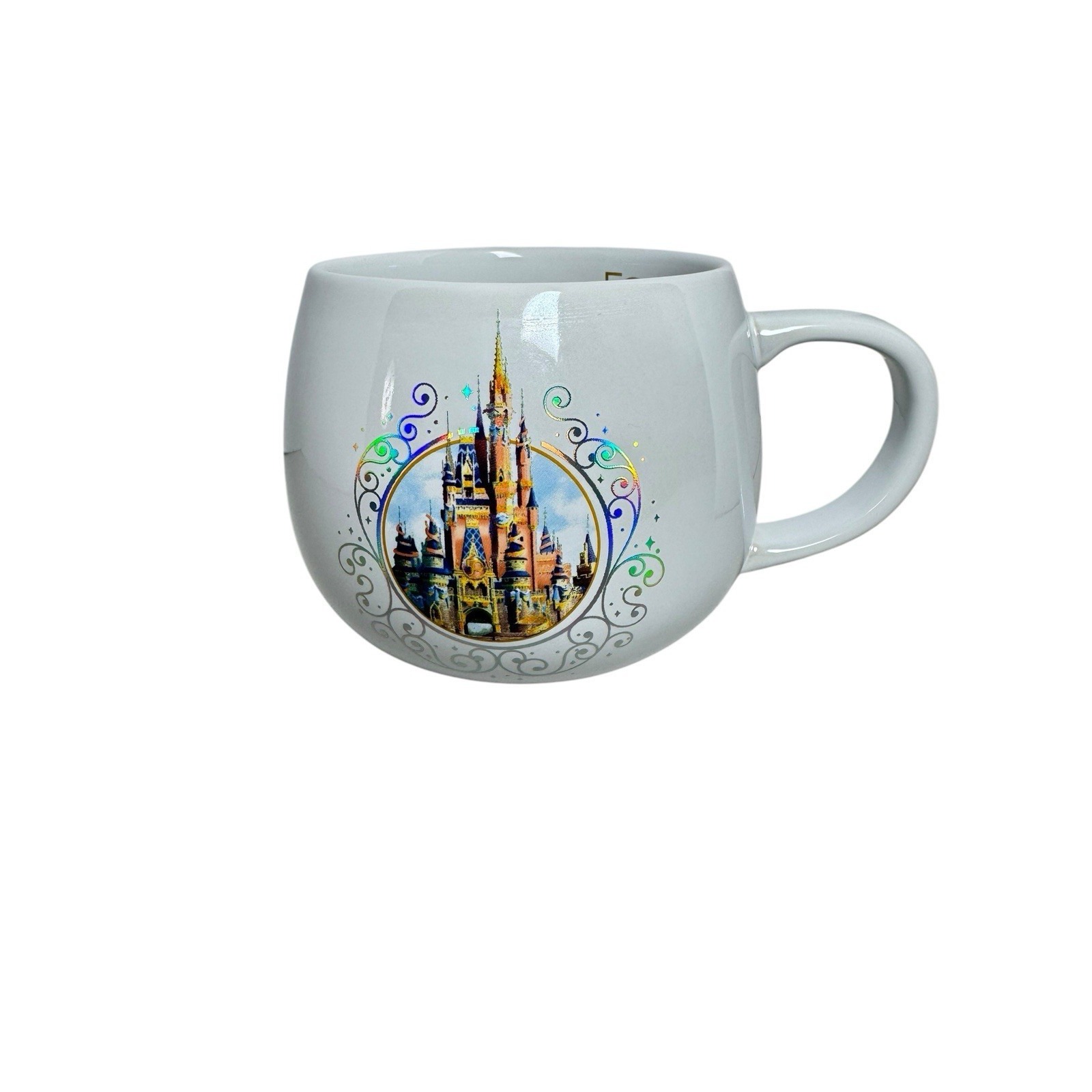 2022 Disney World 50th Anniversary Mug - Pearl Iridescent NEW