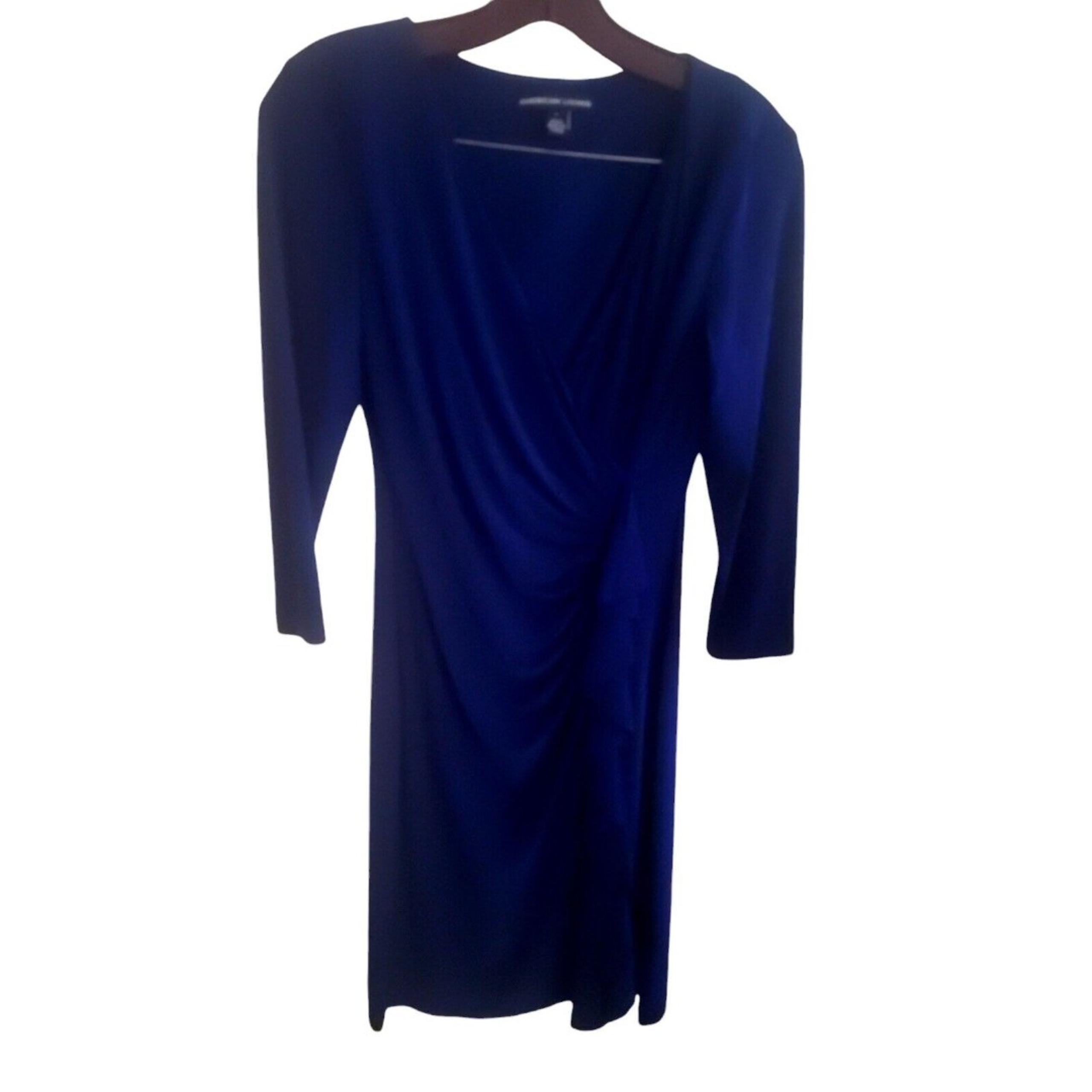 American Living  Faux Wrap Front Dress size 4 Special Occasion Wedding Guest