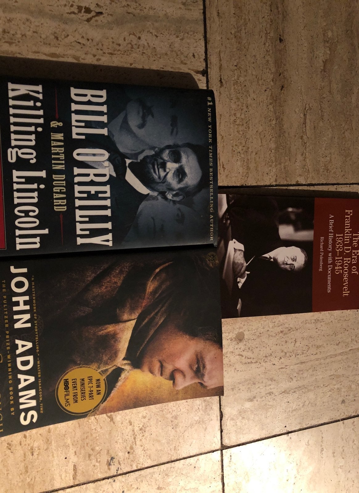 Lincoln, Adams, and F. Roosevelt