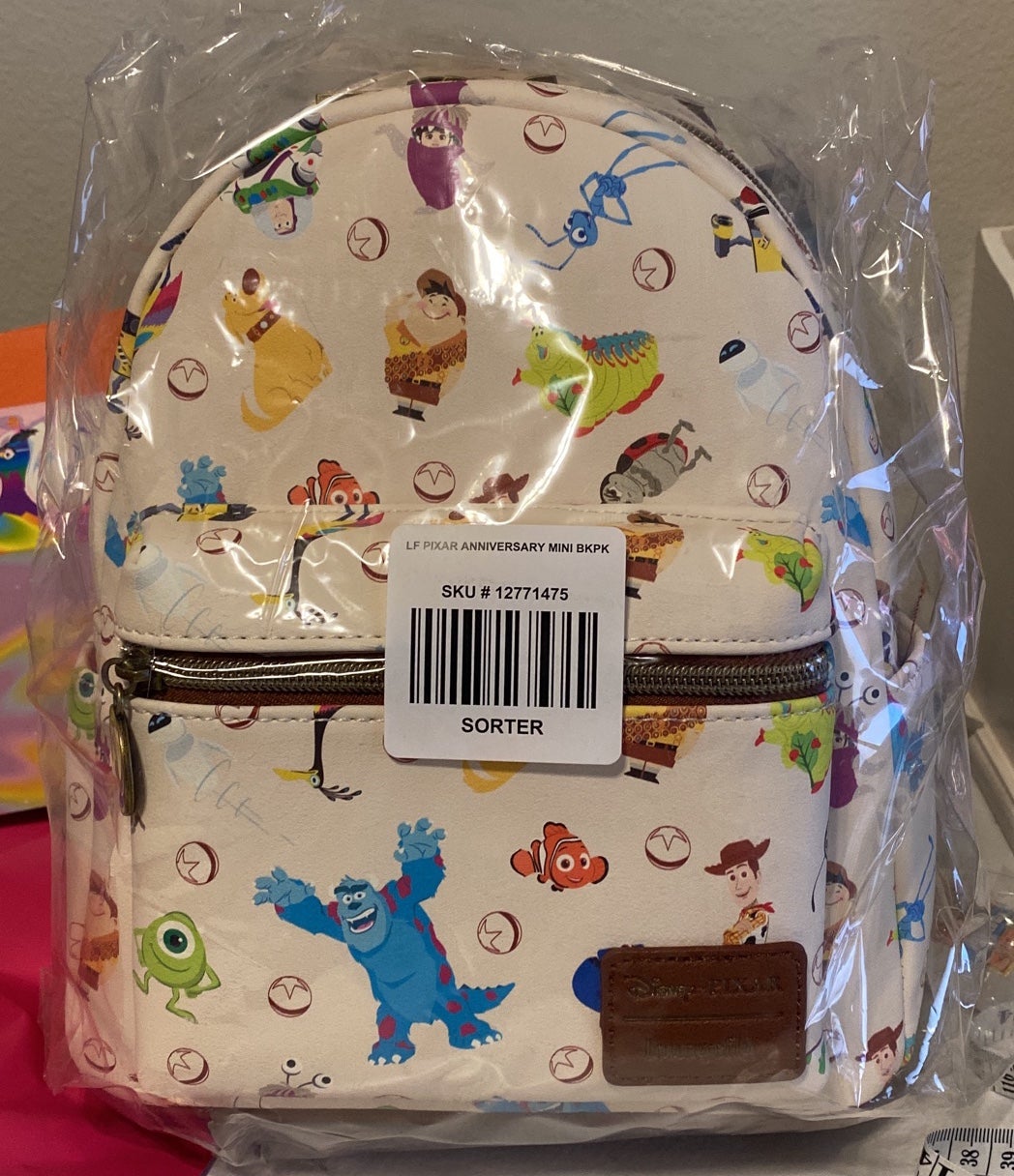 Loungefly Disney Pixar 25th Anniversary Icons Mini Backpack 2