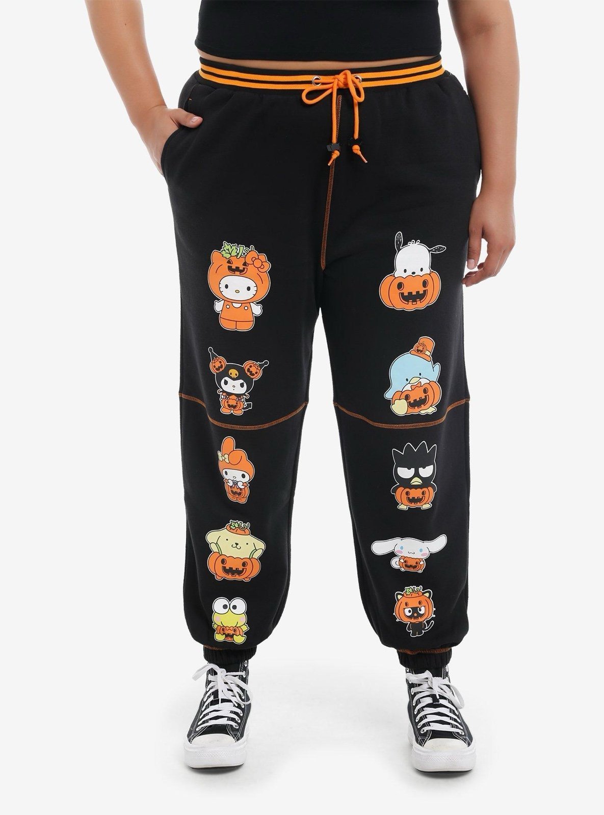 Hello Kitty And Friends Pumpkin Jogger Sweatpants MD