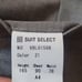 Suit Select Reversible Vest Wool Blend Gray Black