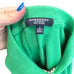 Burberry Men's Green Polo Short Sleeve Shirt Size Large