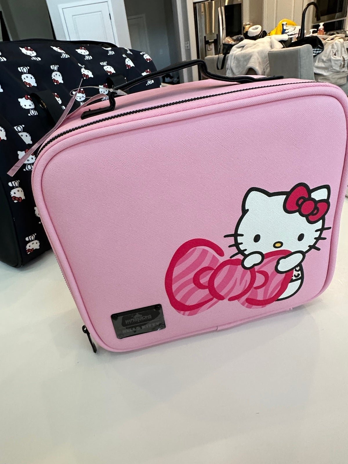 Brand New Pink Hello Kitty Cosmetic Vanity Bag