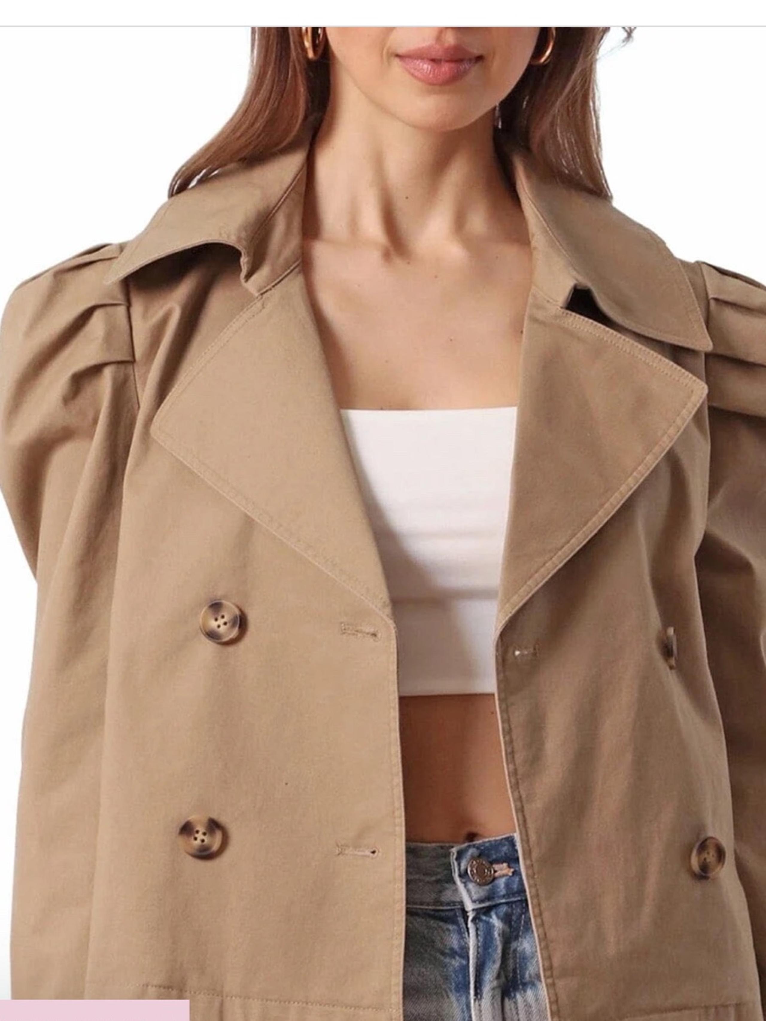 Avec Les Filles Trench Coat M