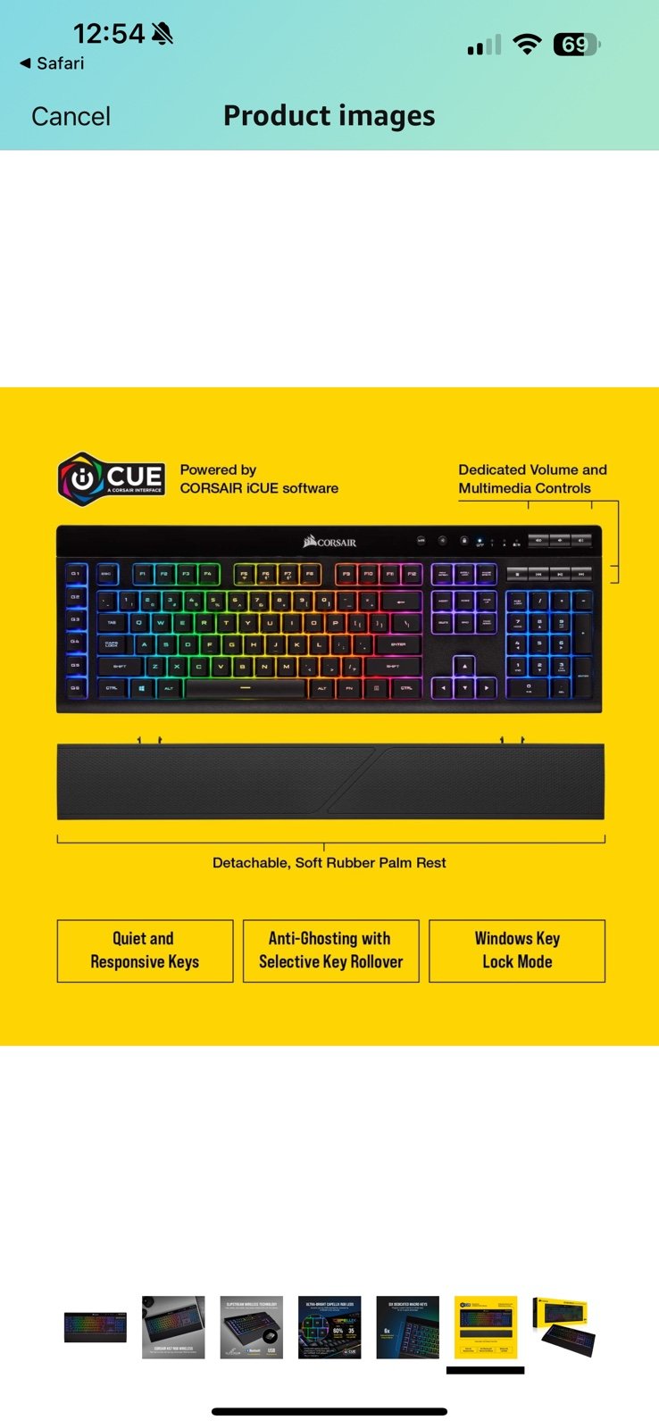 Corsair k95 wireless keyboard