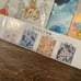 Disney Tokyo Japan Pouch Set Cleo Figaro Thumper Flower