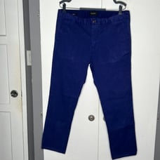Scotch & Soda Stuart Size 33x32 Chino Regular Slim Fit Blue
