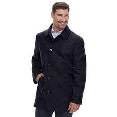 Men's Chaps Classic-Fit Wool-Blend Peaco