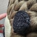 DEMDACO Reindeer Head Pouf Throw Pillow Brown Tan 20 x 16 Inch Wool Knitted