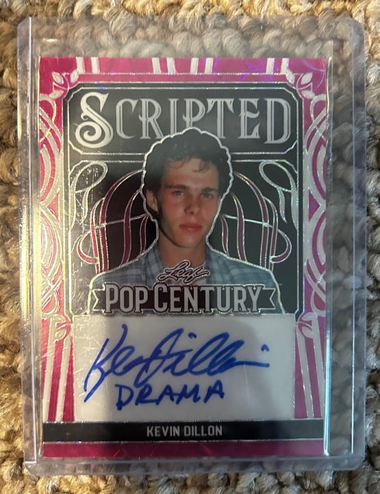 KEVIN DILLON 1/1 Leaf Metal Pop Century Johnny Drama Scripted Entourage