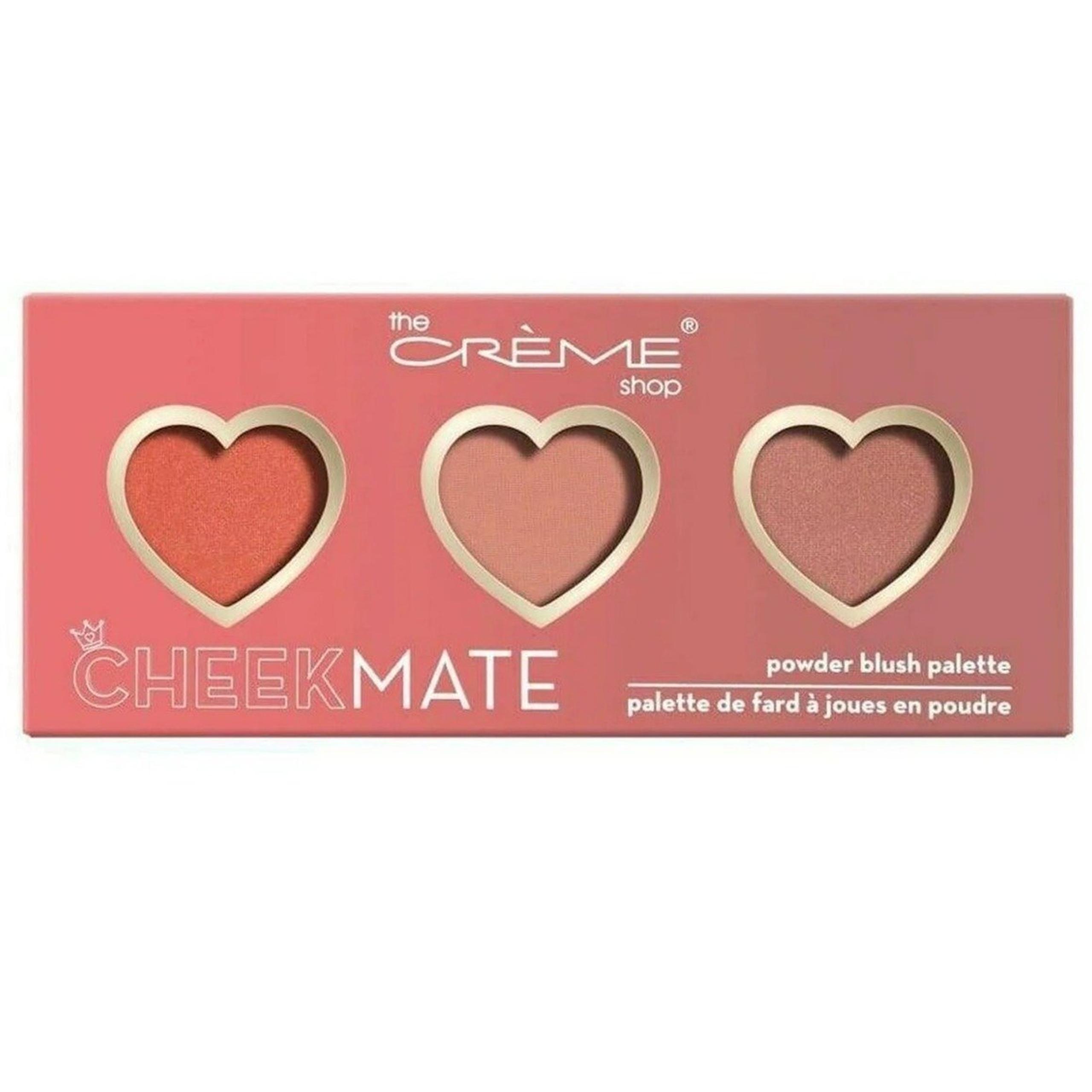 The Crème Shop "Cheekmate" Face Powder Blush Trio Palette - KING NEW