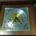 Howard Miller Vintage Clock model 612436 with key. For parts or repair.