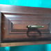 Howard Miller Vintage Clock model 612436 with key. For parts or repair.